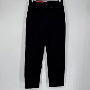 NWT Spanx Sculpt Redefine Slim Straight Jeans Black Womens Size 10 Compression